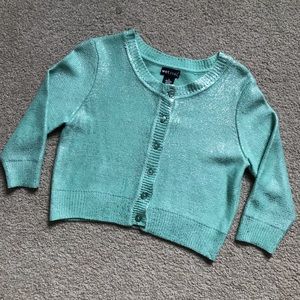 Mint Cropped Sweater